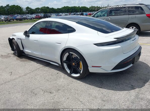 WP0AB2Y15LSA50153 2020 PORSCHE TAYCAN White უკანა მარცხენა