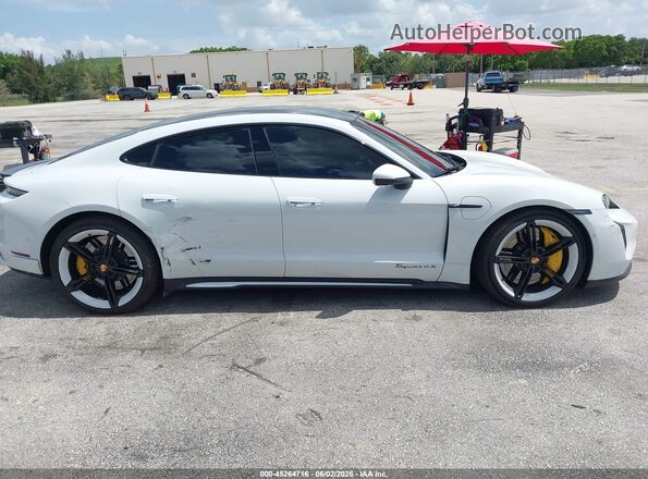 WP0AB2Y15LSA50153 2020 PORSCHE TAYCAN White ხელსაწყოთა პანელის ხედი