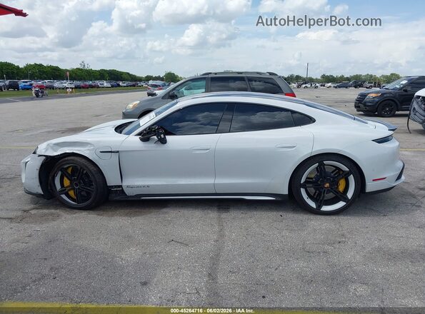 WP0AB2Y15LSA50153 2020 PORSCHE TAYCAN White უკანა სალონის ხედი