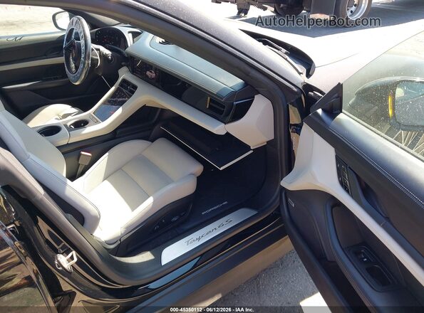 WP0AB2Y15MSA44788 2021 PORSCHE TAYCAN Black Front interior view