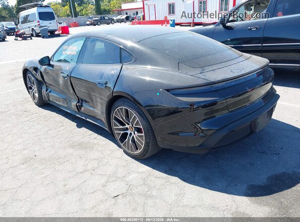 WP0AB2Y15MSA44788 2021 PORSCHE TAYCAN Black Rear left