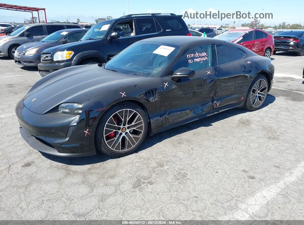 WP0AB2Y15MSA44788 2021 PORSCHE TAYCAN Black Front left