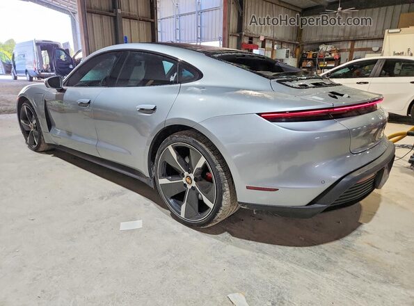 WP0AB2Y16MSA44542 2021 PORSCHE TAYCAN Black Հետևի ձախ