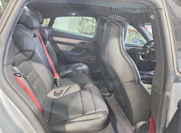 WP0AB2Y16MSA44542 2021 PORSCHE TAYCAN Black Հետևի նստատեղերի տեսք