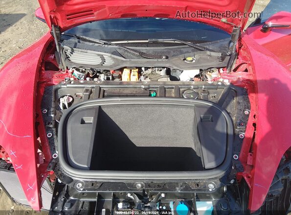 WP0AB2Y18NSA43961 2022 PORSCHE TAYCAN Red Հետևի տեսք