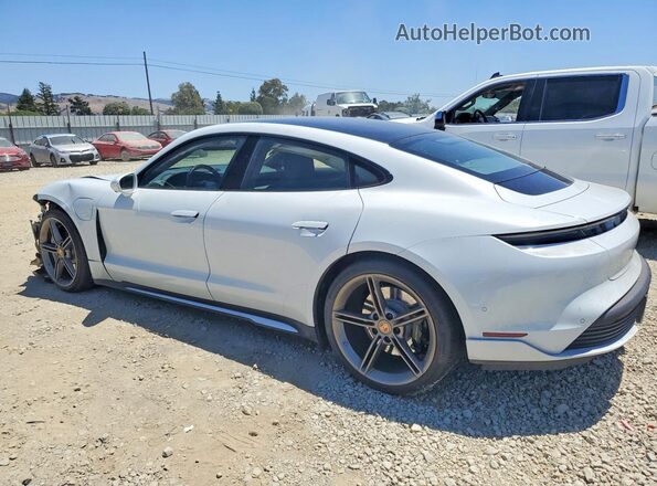 WP0AB2Y19LSA51600 2020 PORSCHE TAYCAN White Հետևի ձախ