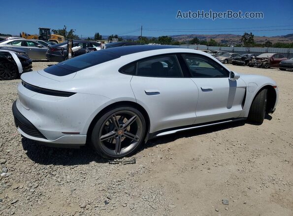 WP0AB2Y19LSA51600 2020 PORSCHE TAYCAN White Հետևի աջ