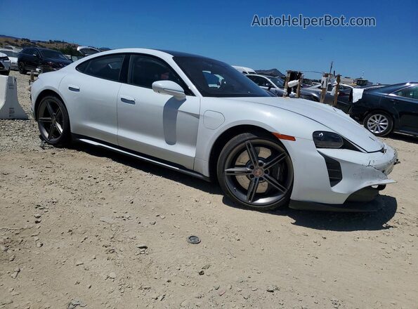 WP0AB2Y19LSA51600 2020 PORSCHE TAYCAN White Առջևի աջ