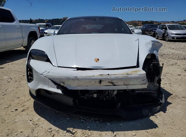 WP0AB2Y19LSA51600 2020 PORSCHE TAYCAN White Դիմացի տեսք