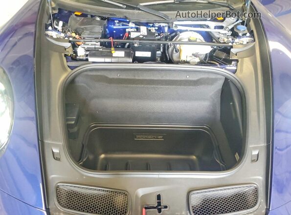WP0AC2A92SS274134 2025 PORSCHE 911 Blue უკანა სალონის ხედი