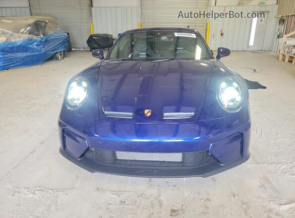 WP0AC2A92SS274134 2025 PORSCHE 911 Blue წინა ხედი