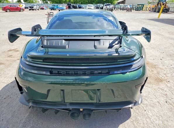 WP0AC2A97TS287012 2026 PORSCHE 911 Green Вид ззаду
