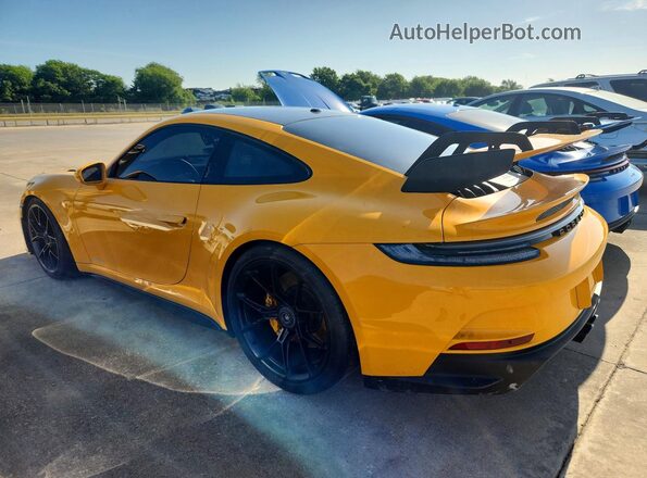 WP0AC2A99NS270649 2022 PORSCHE 911 Yellow 