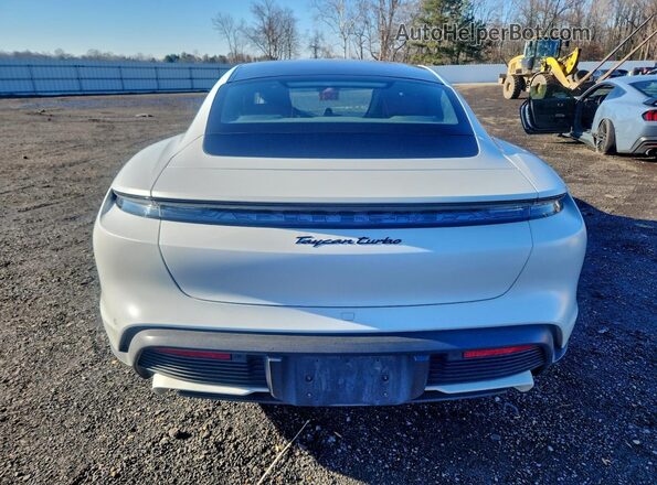 WP0AC2Y12MSA63084 2021 PORSCHE TAYCAN Белый Вид сзади