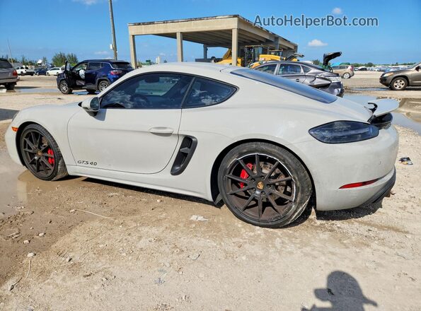 WP0AD2A83MS281701 2021 PORSCHE CAYMAN Gray Задня ліва чверть