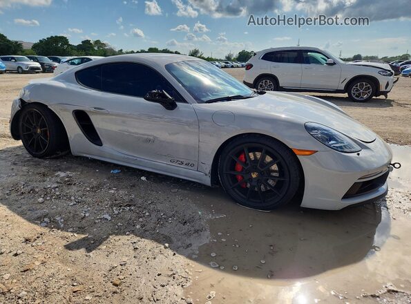 WP0AD2A83MS281701 2021 PORSCHE CAYMAN Gray Передня права чверть