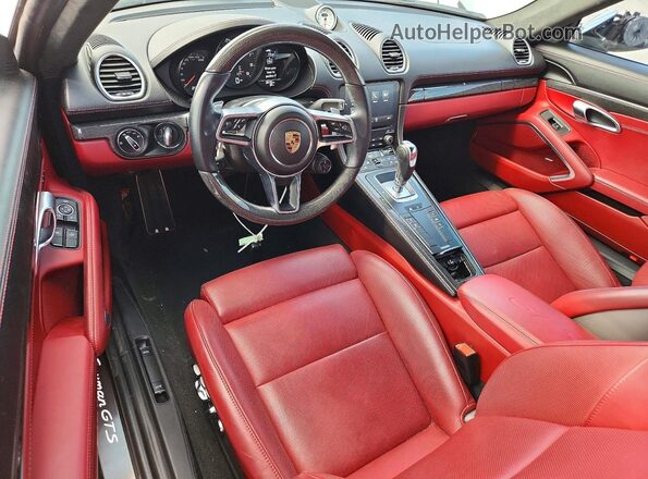 WP0AD2A83MS281701 2021 PORSCHE CAYMAN Gray Вид панелі приладів