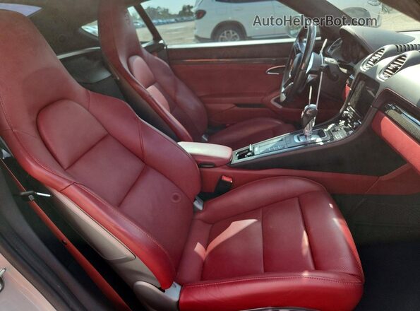 WP0AD2A83MS281701 2021 PORSCHE CAYMAN Gray Вид задніх сидінь