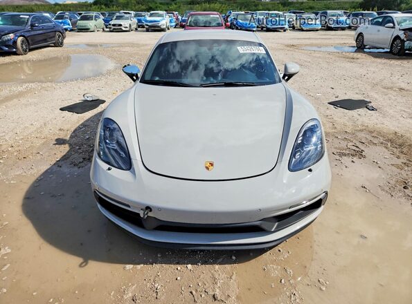 WP0AD2A83MS281701 2021 PORSCHE CAYMAN Gray Вид спереду