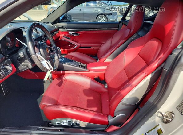 WP0AD2A83MS281701 2021 PORSCHE CAYMAN Gray Вид салону спереду