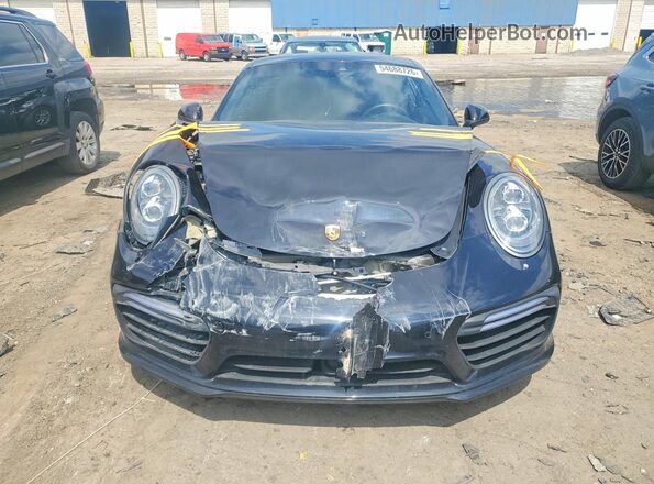 WP0AD2A90HS166455 2017 PORSCHE 911 Black Դիմացի տեսք