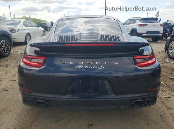 WP0AD2A90HS166455 2017 PORSCHE 911 Black Հետևի տեսք