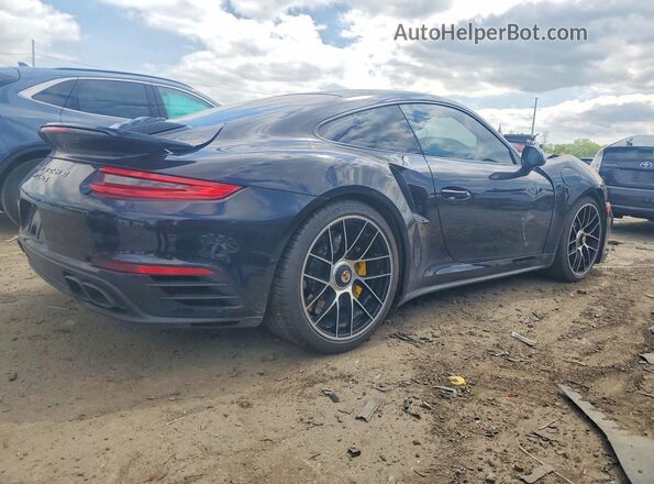 WP0AD2A90HS166455 2017 PORSCHE 911 Black Հետևի աջ