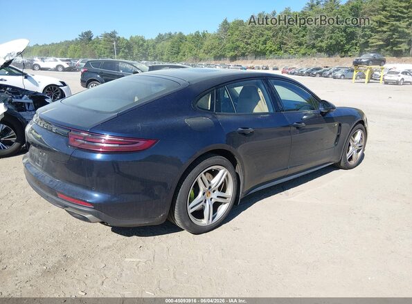 WP0AE2A77JL129219 2018 PORSCHE PANAMERA Blue Задня права чверть