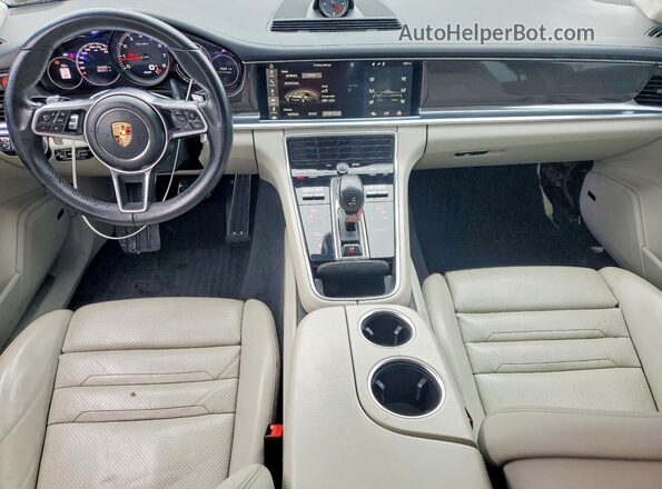 WP0AF2A73HL150690 2017 PORSCHE PANAMERA Gray Առջևի վահանակի տեսք