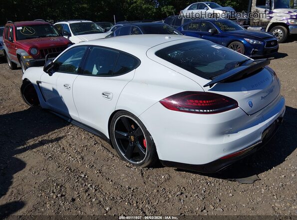 WP0AF2A76GL082027 2016 PORSCHE PANAMERA White Задня ліва чверть