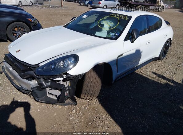 WP0AF2A76GL082027 2016 PORSCHE PANAMERA White Передня ліва чверть