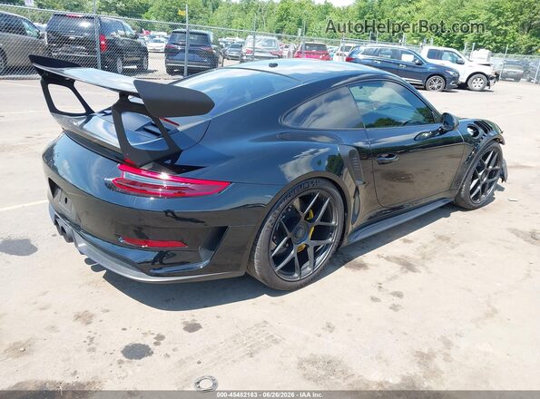 WP0AF2A92KS164398 2019 PORSCHE 911 Черный Задняя правая четверть