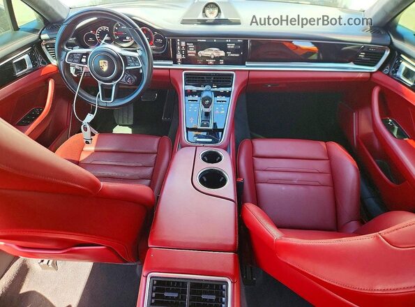 WP0AG2A73LL145964 2020 PORSCHE PANAMERA White Widok deski rozdzielczej