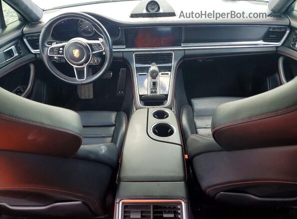 WP0AG2A78LL146883 2020 PORSCHE PANAMERA White Widok deski rozdzielczej