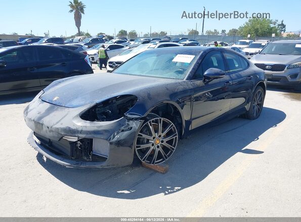 WP0AJ2A72PL101655 2023 PORSCHE PANAMERA Dark Blue წინა მარცხენა ხედი სამი მეოთხედიდან