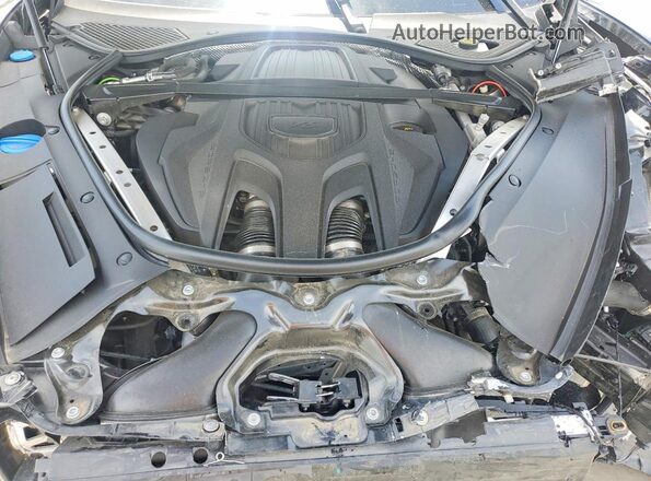 WP0AJ2A73NL100480 2022 PORSCHE PANAMERA Black უკანა სალონის ხედი