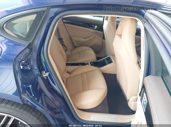 WP0AJ2A75ML120521 2021 PORSCHE PANAMERA Blue VIN կոդի պիտակի տեսք
