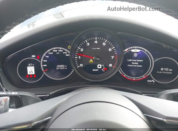 WP0AJ2A79ML114656 2021 PORSCHE PANAMERA Dark Blue Հետևի նստատեղերի տեսք