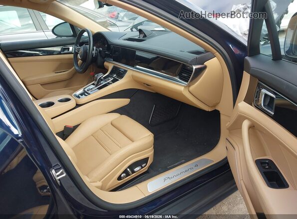 WP0AJ2A79ML114656 2021 PORSCHE PANAMERA Dark Blue Սալոնի դիմացի տեսք