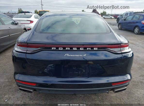 WP0AJ2A79ML114656 2021 PORSCHE PANAMERA Dark Blue 