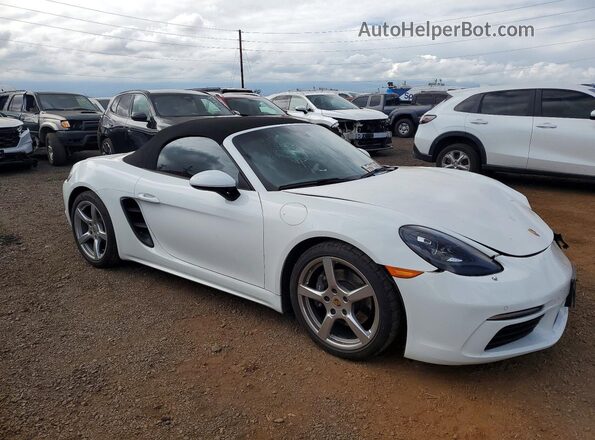 WP0CA2A83KS210822 2019 PORSCHE BOXSTER White Przód prawy