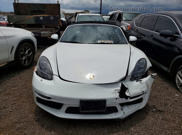WP0CA2A83KS210822 2019 PORSCHE BOXSTER White Widok z przodu