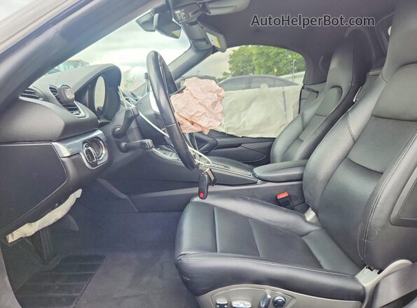 WP0CA2A88LS210204 2020 PORSCHE BOXSTER Gray Вид салону спереду