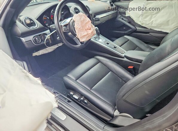 WP0CA2A88LS210204 2020 PORSCHE BOXSTER Gray Вид панелі приладів