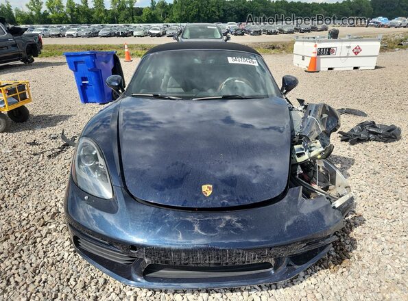 WP0CB2A81MS225125 2021 PORSCHE BOXSTER Синий Вид спереди
