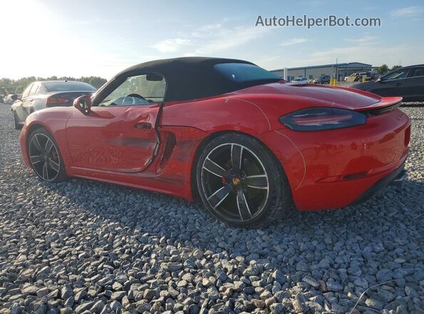 WP0CB2A82HS240271 2017 PORSCHE BOXSTER Red Rear left