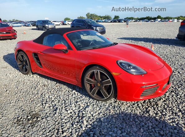 WP0CB2A82HS240271 2017 PORSCHE BOXSTER Red Front right