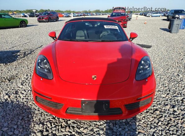 WP0CB2A82HS240271 2017 PORSCHE BOXSTER Red Front view