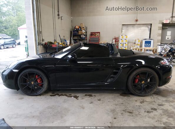WP0CB2A87JS228350 2018 PORSCHE BOXSTER Черный 