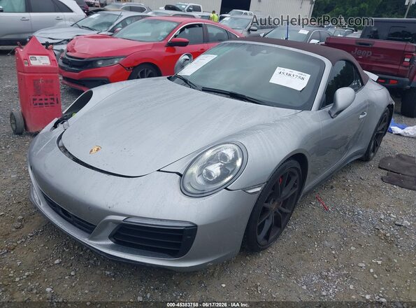 WP0CB2A96KS136429 2019 PORSCHE 911 Silver Front left